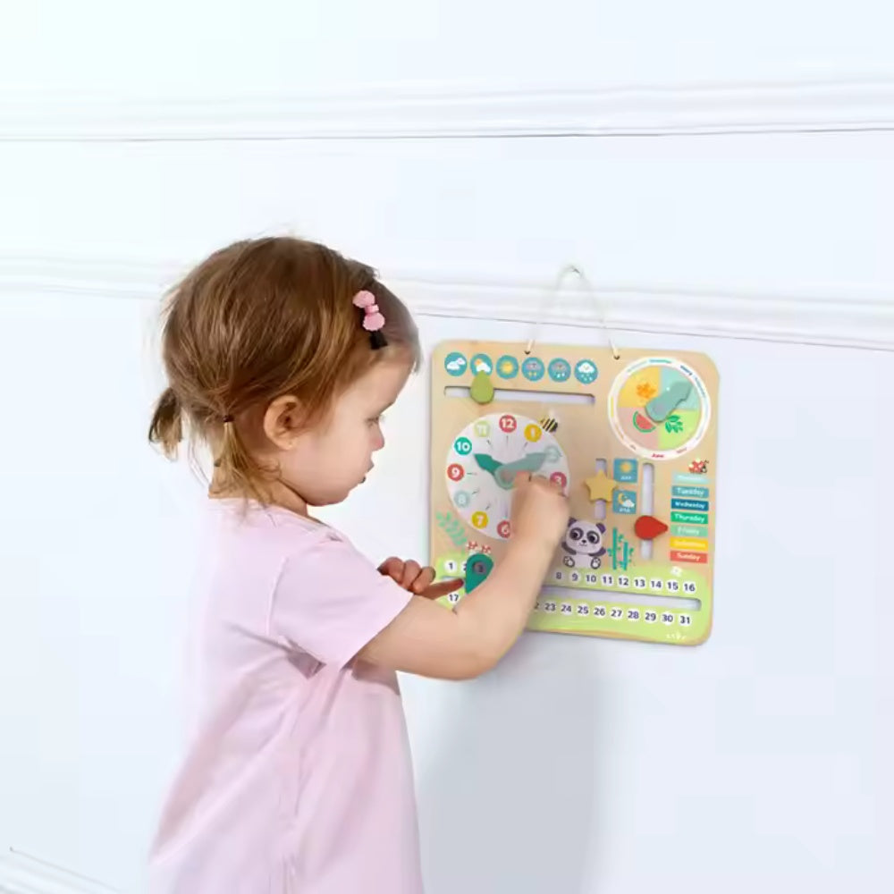hi Pando - Interactive Wooden Time and Seasons Calendar