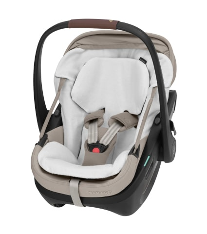 Maxi-Cosi Coral Slide Pro Car Seat Cover in Natural White