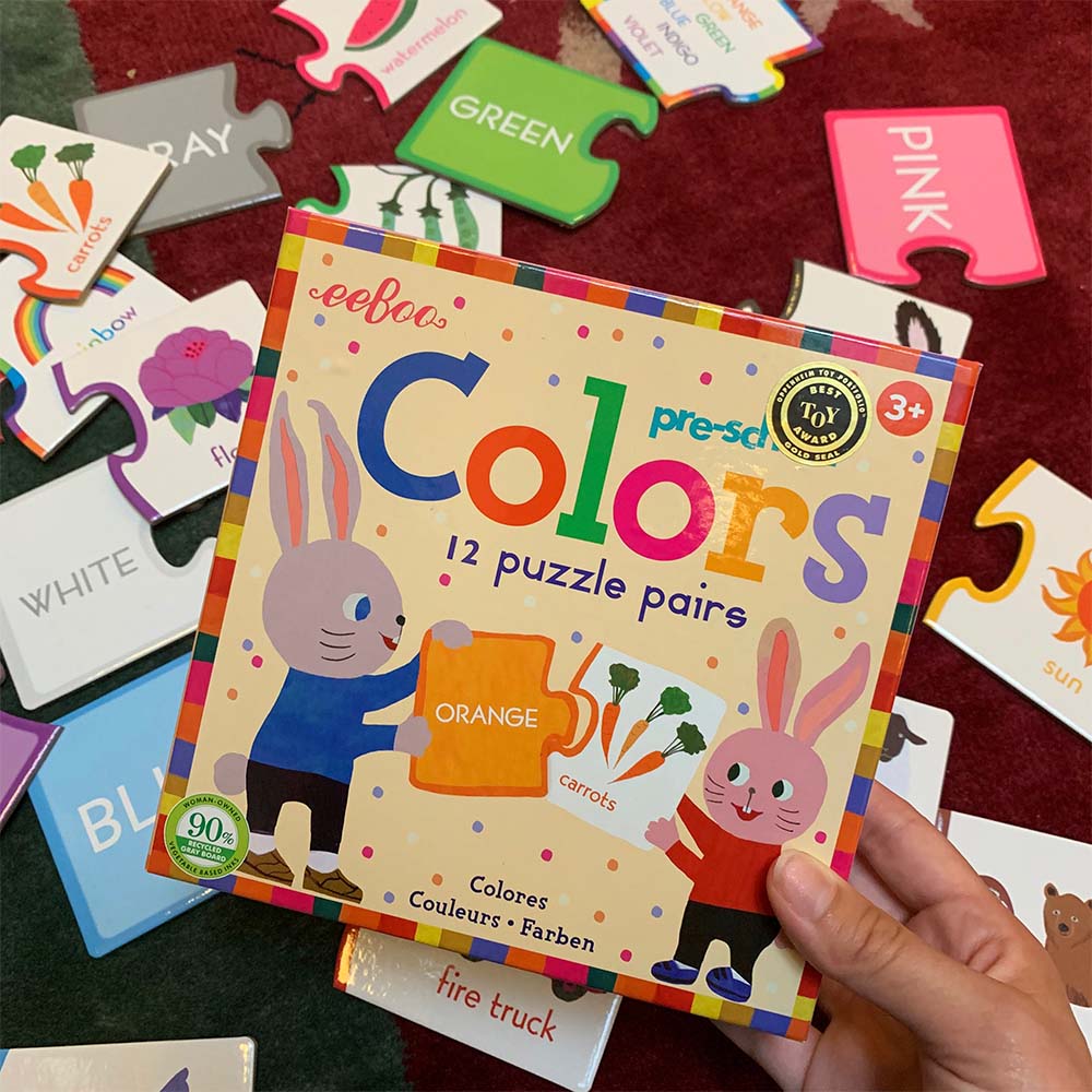 eeBoo - Pre-school Colors Puzzle Pairs