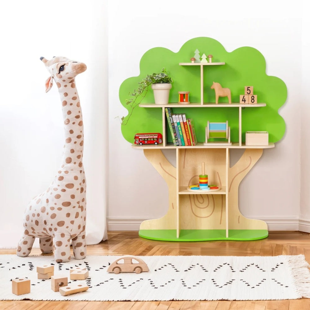 TookyToy - Tree Bookshelf for Kids Reading Nook