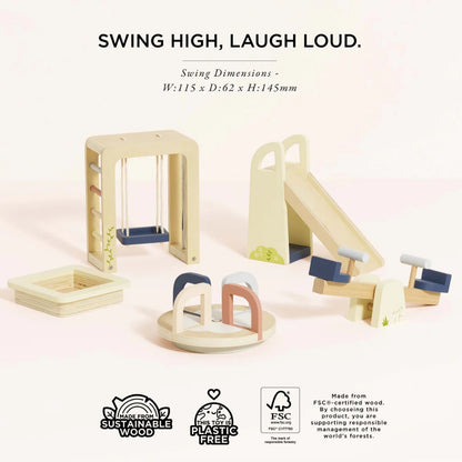 Le Toy Van - Dolls House Furniture: Outdoor Play - 5pcs