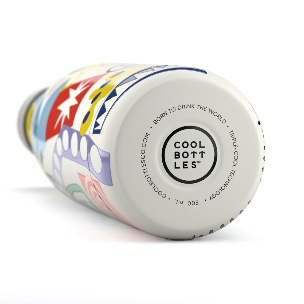 Cool Bottles - Triple-Insulated Water Bottle - Electric Garden 500ml