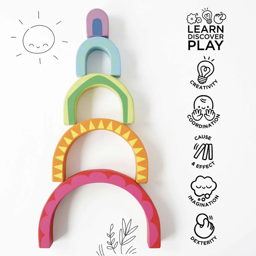 Le Toy Van - Rainbow Tunnel Toy