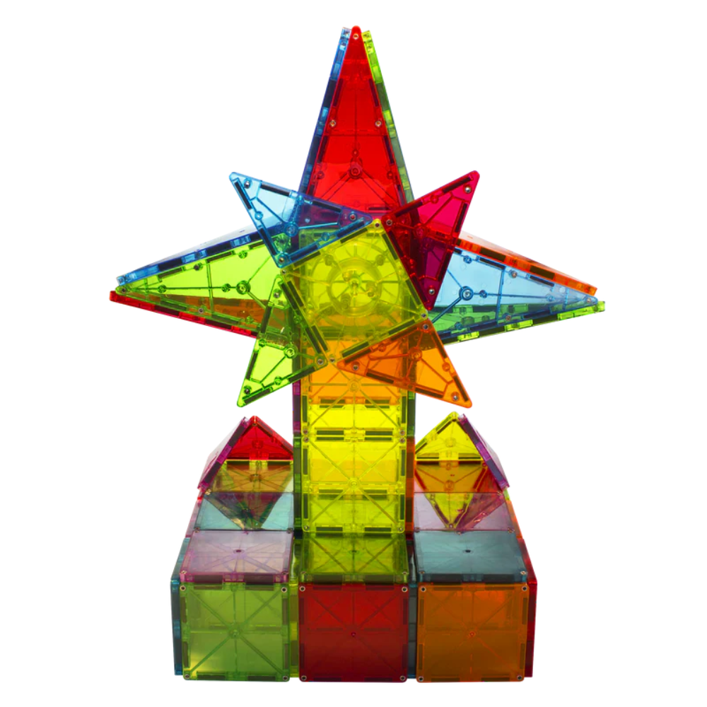 Magna-Tiles - Magnetic Construction Set - Metropolis Set - 110pcs