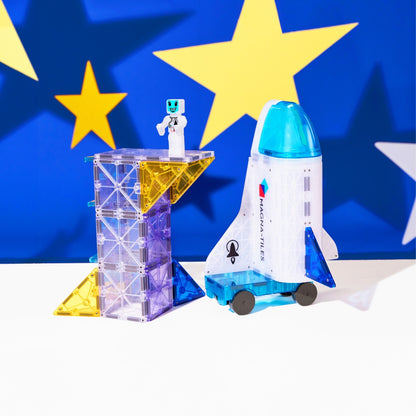 Magna-Tiles - Magnetic Construction Set - MagneticSpace - 32pcs