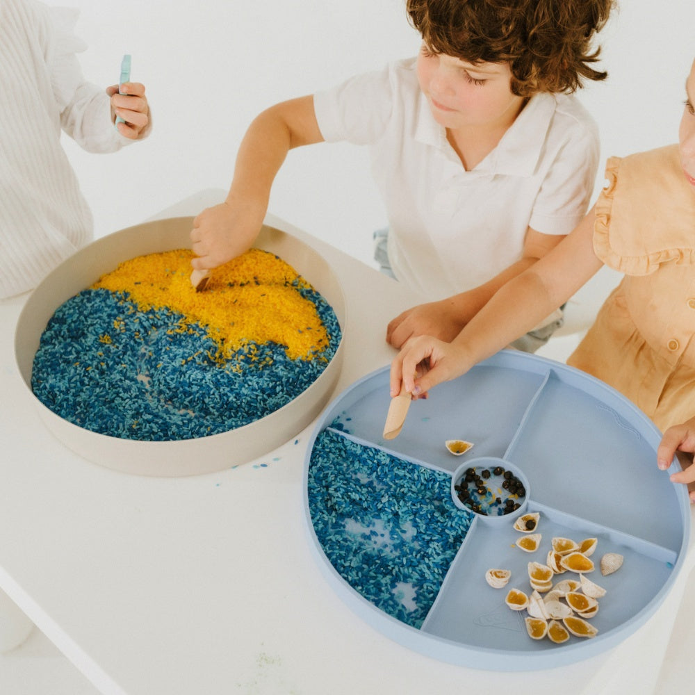 Jellystone Designs - Sensory Tray Play with Illustrated Silicone Lid