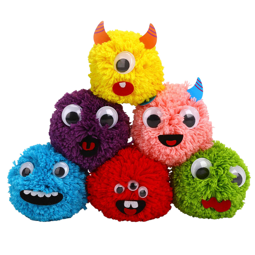 TookyToy - Pom Pom Craft Kit - The Monster - Motherhood