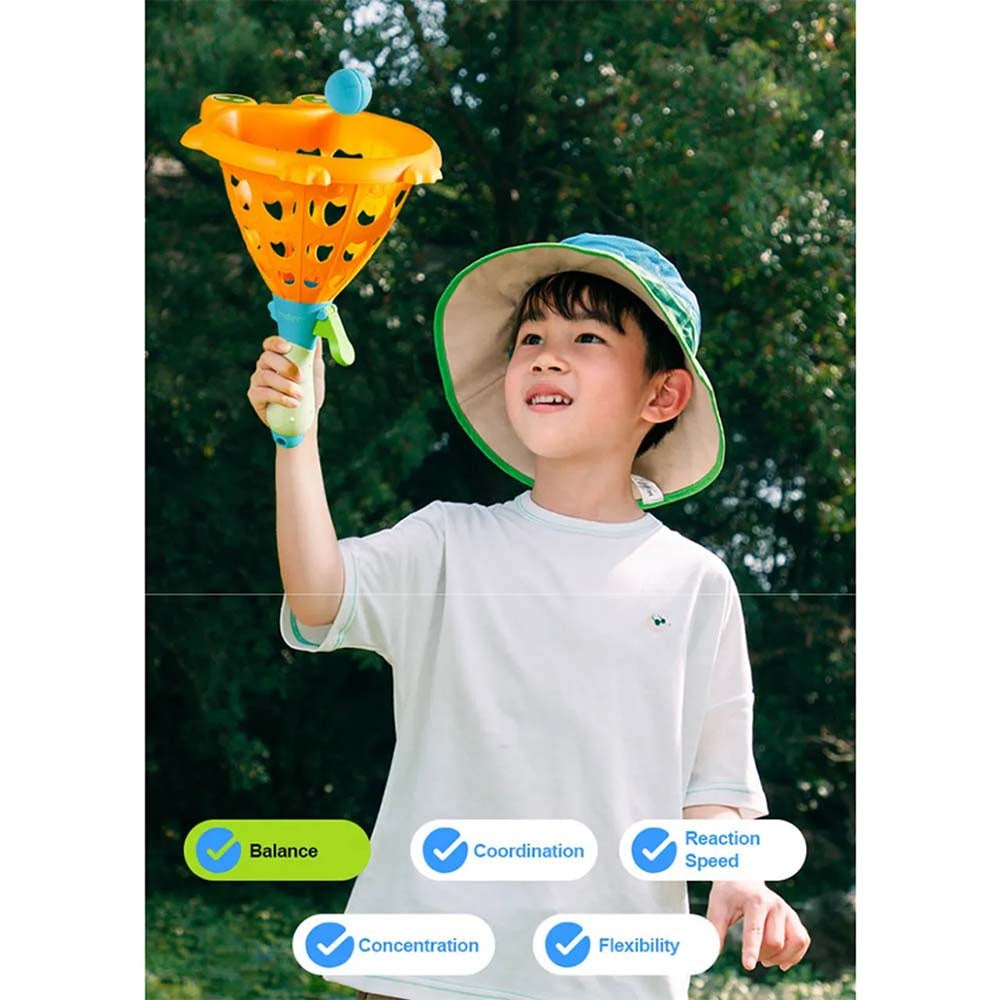 Mideer - Pop & Catch Ball Game Happy Frog - Gross Motor Skills for Kids