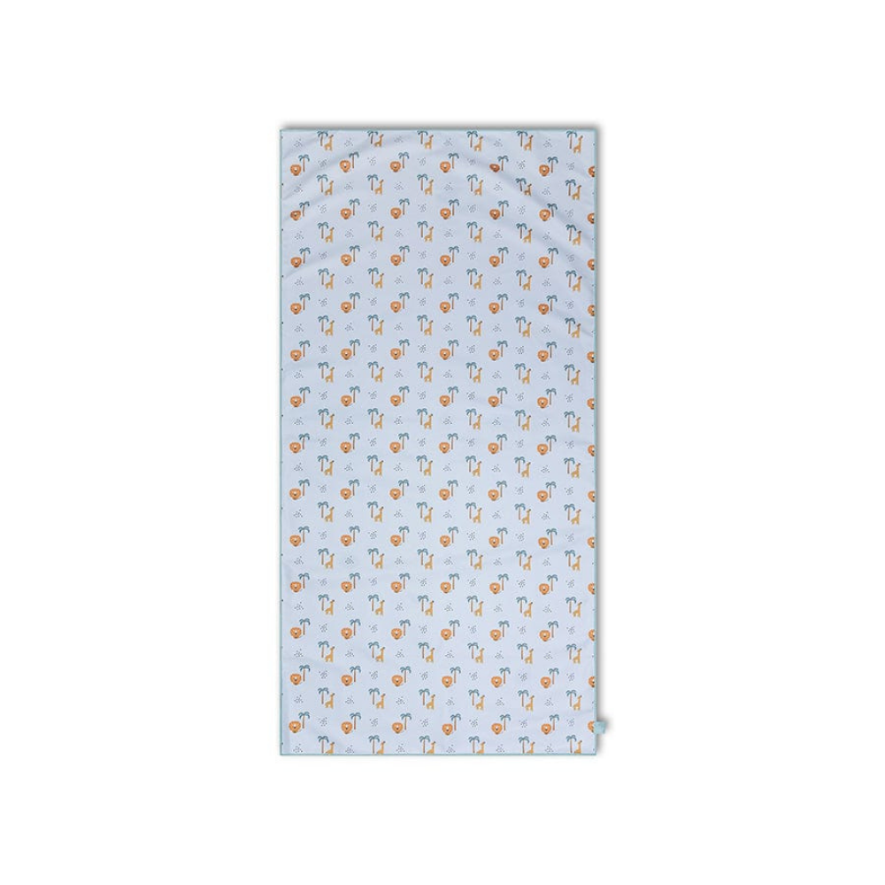 Swim Essentials - Microfiber Beach Towel - Daisy Flower - 135x65 cm