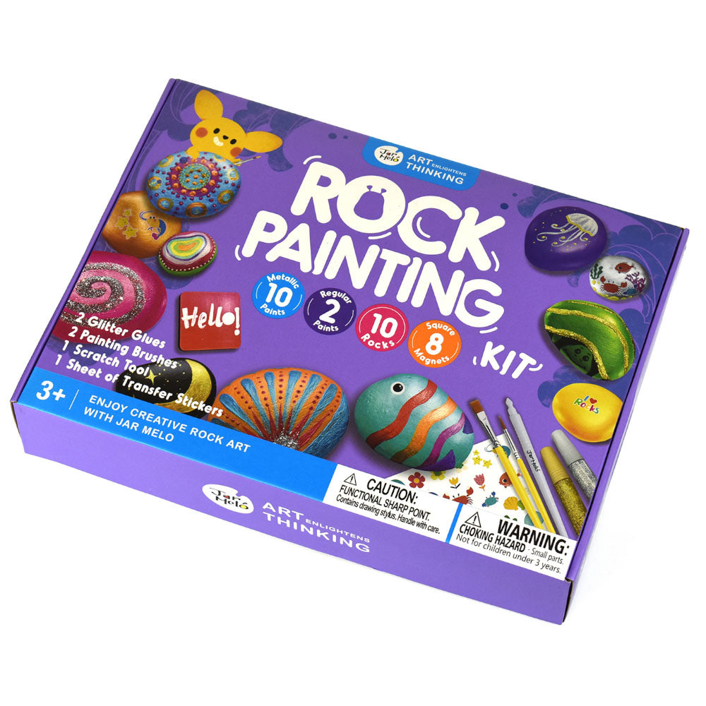 Jar Meló - Rock Painting Arts & Crafts Kit