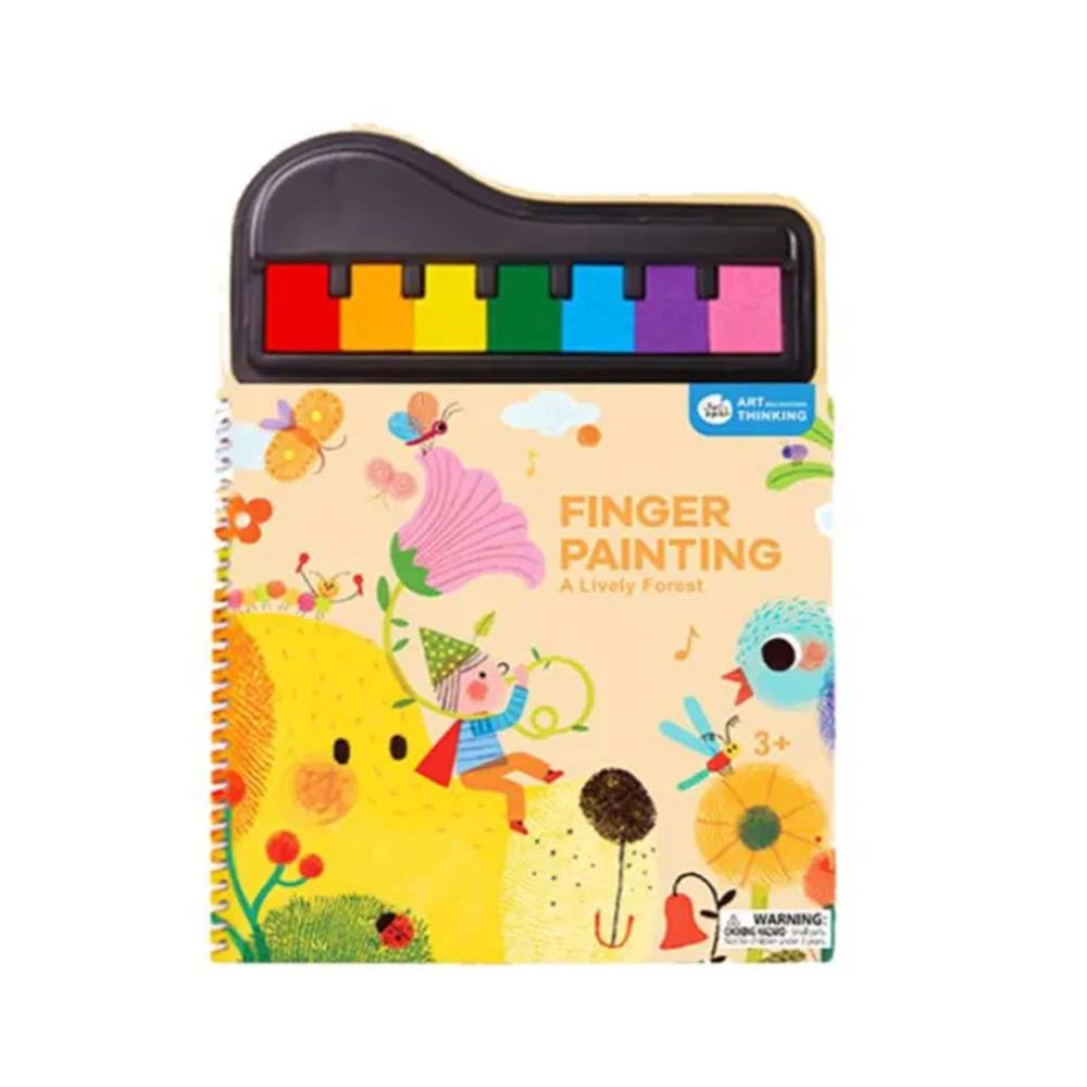 Jar Meló - Finger Painting Art Set - A Lively Forest
