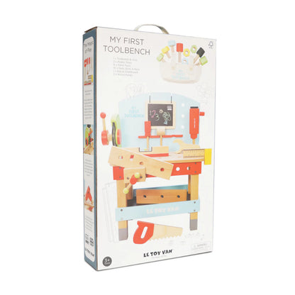 Le Toy Van - Wooden Tool Bench - 20pcs