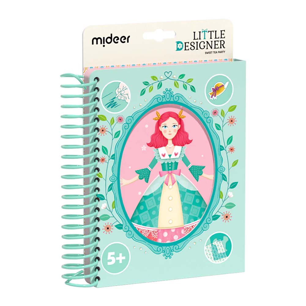 Mideer - Little Designer Arts & Crafts Book Set - Sweet Tea Party