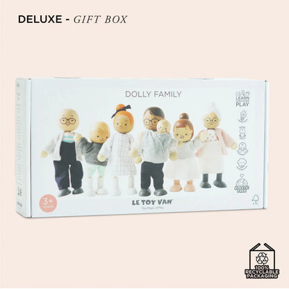 Le Toy Van - Wooden Dolls House Family Set - 7pcs