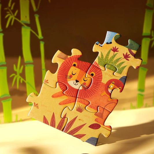 Mideer - Level Up Puzzles Set - 4-in-1 - Animals