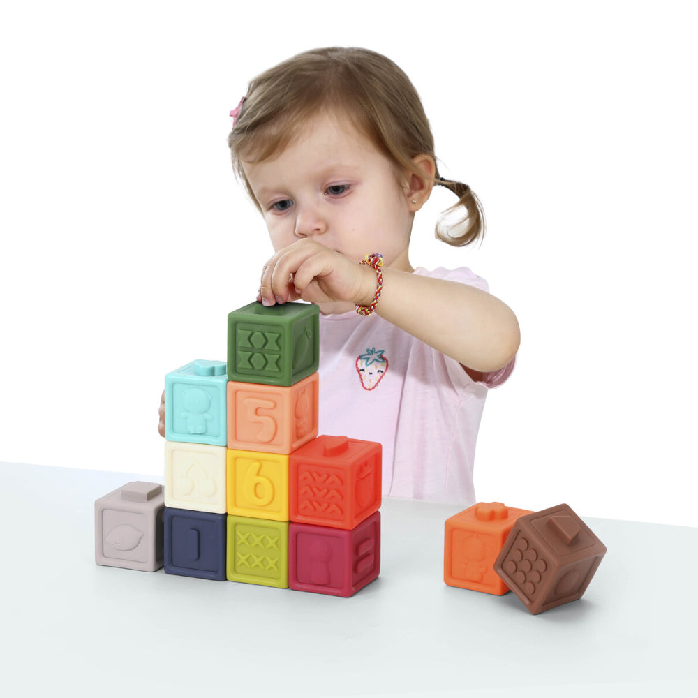 TookyToy - Let's Play - Soft Numbers Blocks Set - Motherhood