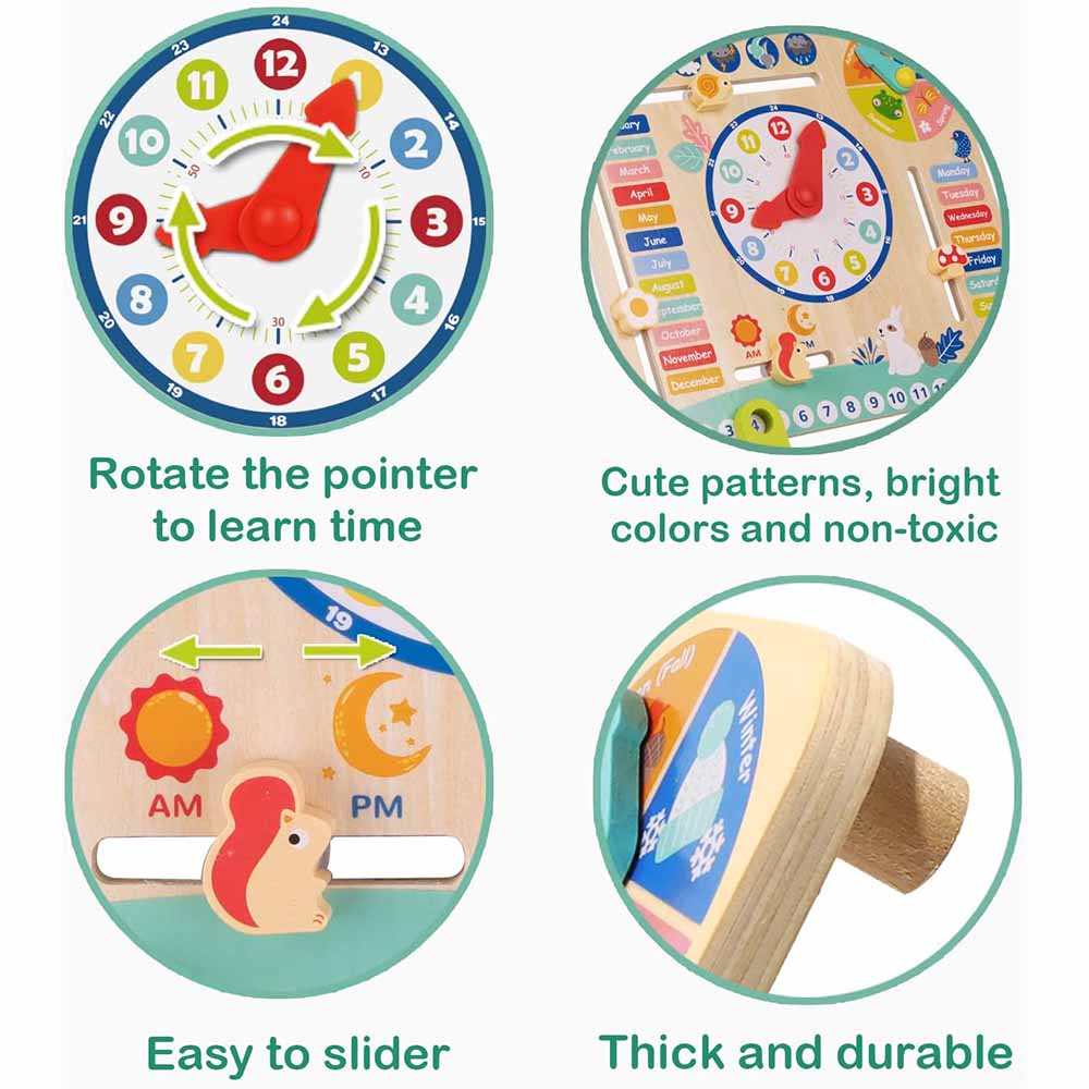 TookyToy - My First Calendar - Learning Calendar & Weather Chart
