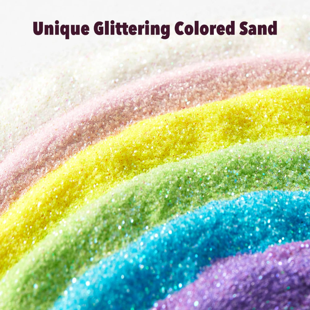 Jar Meló - Paper Craft Dollhouse & Glittery Sand Art Kit