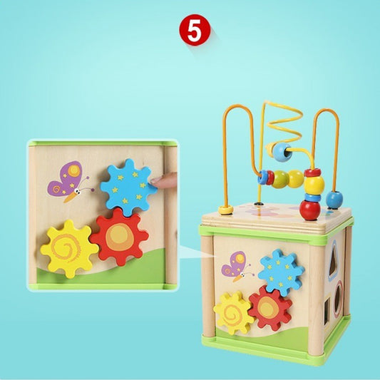TopBright - Garden 5 in 1 Activity Cube - Spring