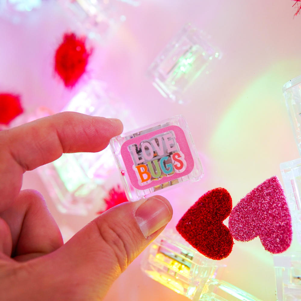Glo Pals - Water Activated Light-Up Sensory Toys - Love Bugs (6 Pack)