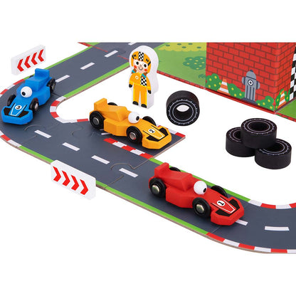 TookyToy - Pretend Play Story Box: Formula1 Car Racing Toy Set - Motherhood