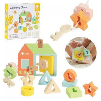 Classic World - Lacing & Locking Door Busy Board