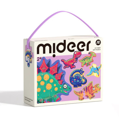 Mideer - My First Jigsaw Puzzle for Kids - Cute Dinosaurs