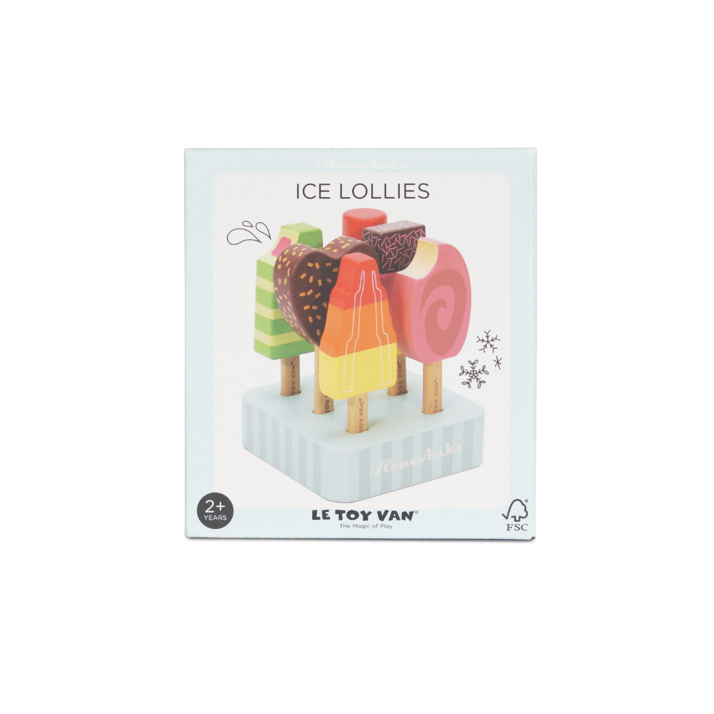 Le Toy Van - Wooden Ice Lollies Popsicles - 7pcs