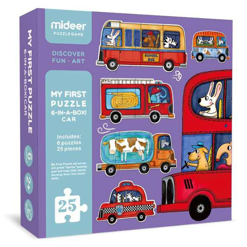 Mideer - My First Puzzle - Car - 25pcs