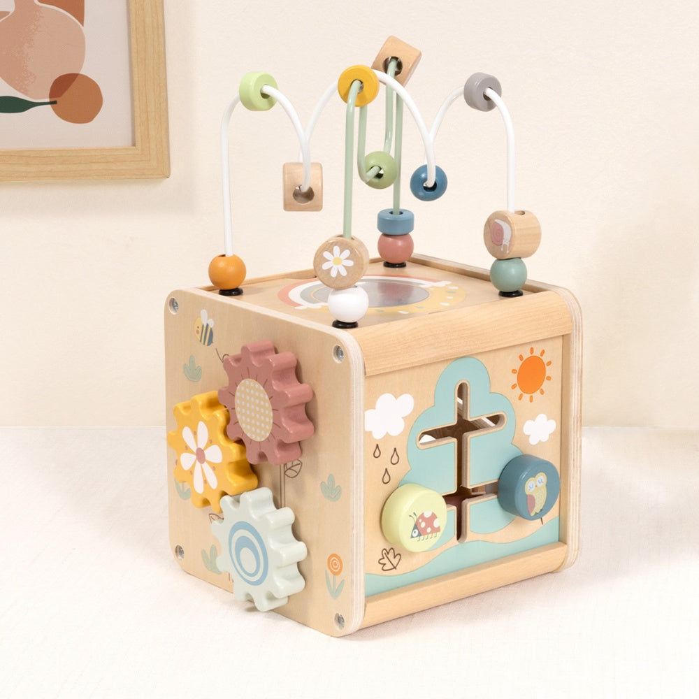 TookyToy - Nature Play Cube Activity Toy