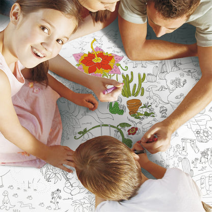 Jar Meló - Super Painter Giant Colouring Poster Pads The World