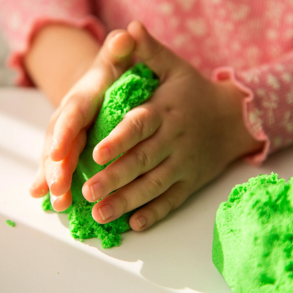 Mideer - Kinetic Sand for Sensory Play - 1kg Green