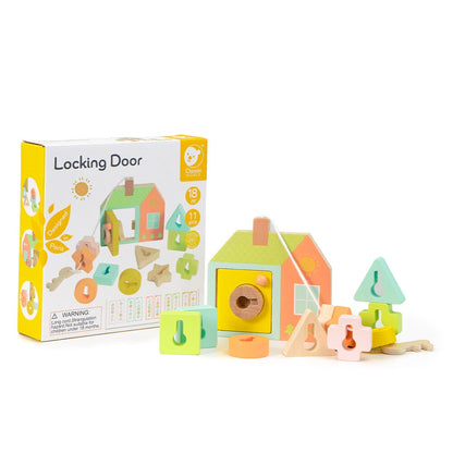 Classic World - Lacing & Locking Door Busy Board
