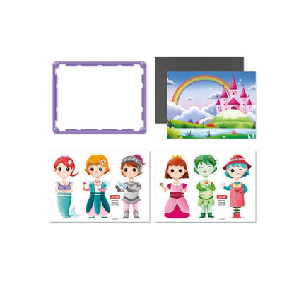 Quercetti - Magnetic Dress Up Activity Set: Fairy Tale