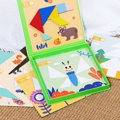 TookyToy - Magnetic Tangram Play Set