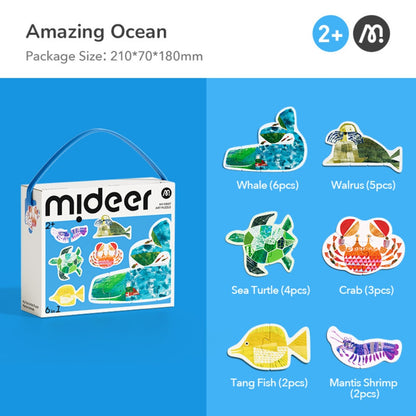 Mideer - My First Jigsaw Puzzle for Kids - Ocean Animals