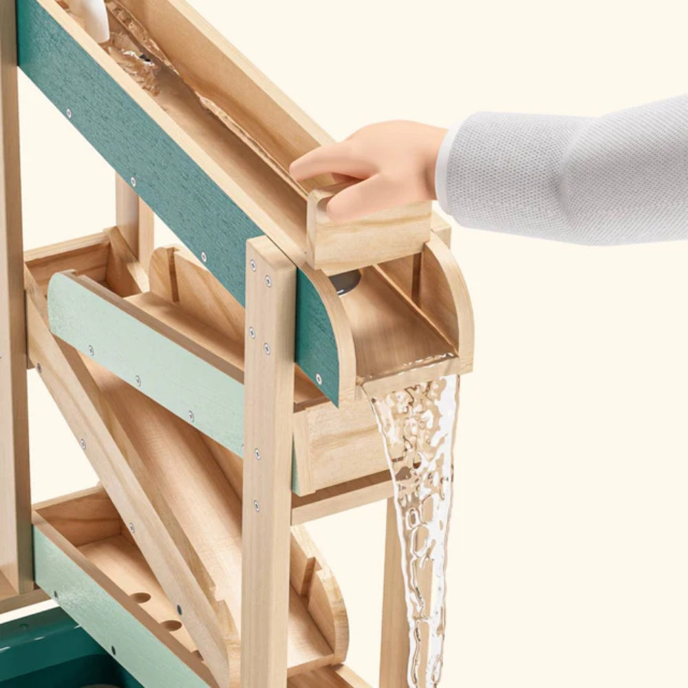 TopBright - Outdoor Wooden Sand and Water Play Station