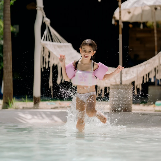Swim Essentials - Puddle Jumper - Pink Flower Market 2-6 Years