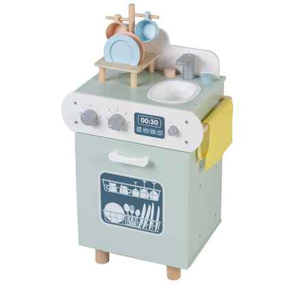 TookyToy - Pretend Play Dishwashing Machine Toy Set