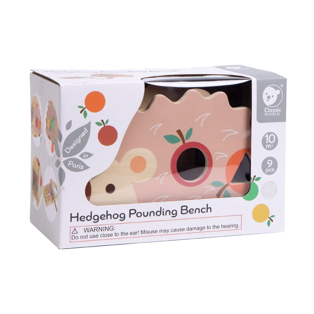 Classic World - Play & Learn - Hedgehog Pounding Bench