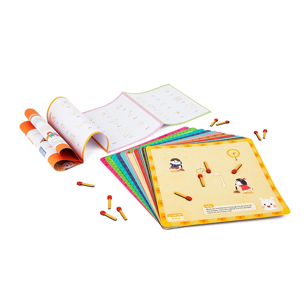 Jar Meló - Matchstick Challenge Game - Educational Magnetic Activity Box For Kids