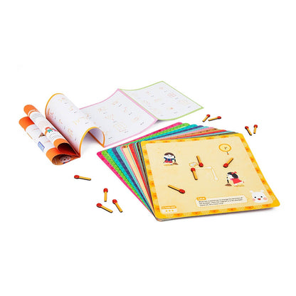 Jar Meló - Matchstick Challenge Game - Educational Magnetic Activity Box For Kids
