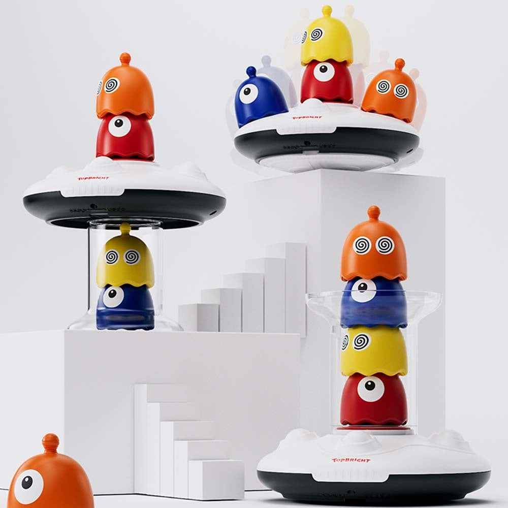 TopBright - Alien Stacking Cups 8pc - Baby Nesting Toy Fine Motor Skills