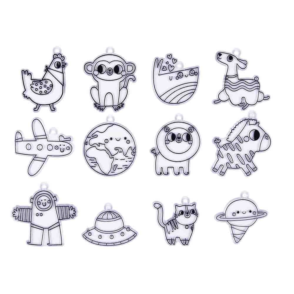 TookyToy - Window Art Kit Animal World
