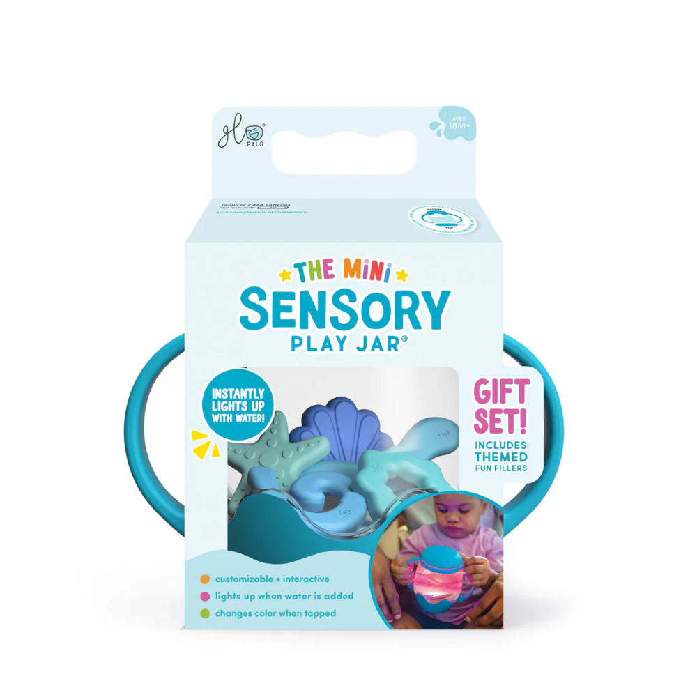 Glo Pals - Mini Sensory Play Jar® Gift Set - Blue Lagoon