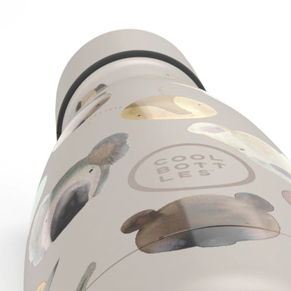 Cool Bottles - Kids Triple-Insulated Water Bottle - Tiny Creatures 260ml