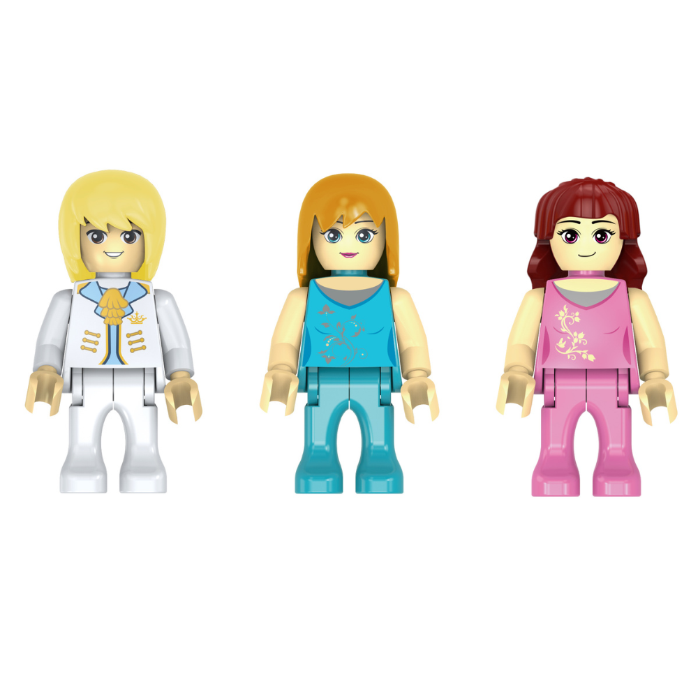 Cogo - Building Block Set - Magical Underwater Castle - 845 Pieces