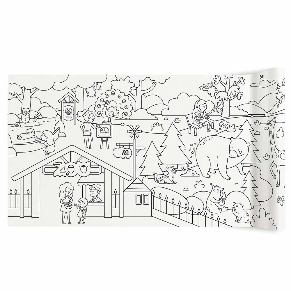 Mideer - Adhesive Colouring Scroll