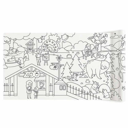 Mideer - Adhesive Colouring Scroll