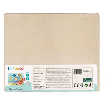 hi Pando - Ocean Themed Animal Puzzle - 8pcs